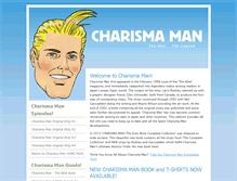 Tablet Screenshot of charismaman.com
